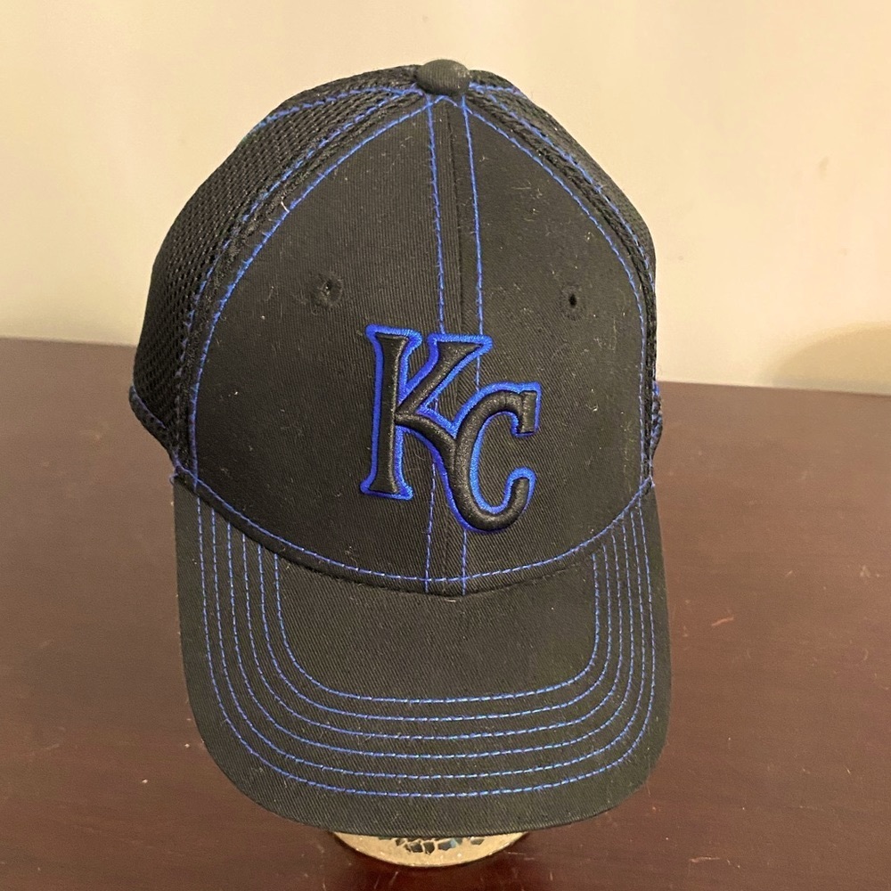 Boys Fitted KC Kansas City Baseball Hat